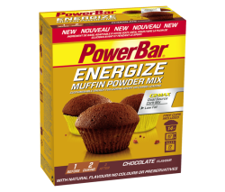 Aanbieding PowerBar Energize Muffins - Chocolate - 3 x 133 gram