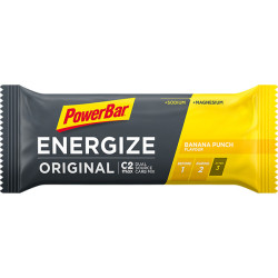 Aanbieding PowerBar Energize Bar - Banana/Punch - 25 x 55 gram (THT 28-2-2022)