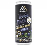 Mountaindrop Energy Drink - Yerba Mate - 1 x 330 ml (LET OP! THT 30-4-2025)