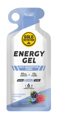 GoldNutrition Energy Gel - 16 x 40 gram