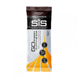 Aanbieding SiS GO Energy Bar + Caffeine - Espresso - 40 gram (THT 30-10-2019)