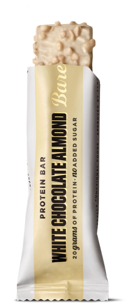 Aanbieding Barebells Protein Bars - White Chocolate Almond - 12 x 55 gram (THT 31-1-2024)