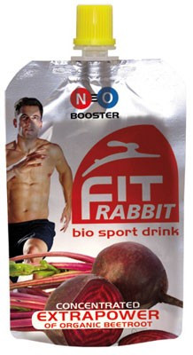 Aanbieding fitRABBIT - bio sport drink - 85 ml (THT 14-06-2019)