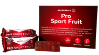 Neapharma Pro Sport Fruit Bar - Raspberry - 15 x 32 gram