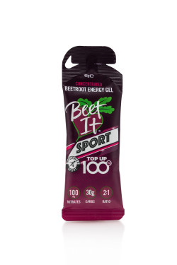 Beet it Sport - Nitrate Energy Gel - Top Up 100 - 12 x 43 gram
