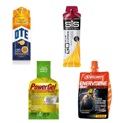 5 gels met caffeine proberen voor €7,95 (+1 gel gratis)