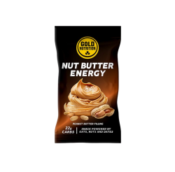 GoldNutrition Nut Butter Energy Snack - Peanut Butter - 16 x 40 gram (THT 30-9-2026)