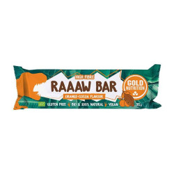 GoldNutrition RAAAW Bar - Bio & 100% Natural - 35 gram - 8 + 2 gratis