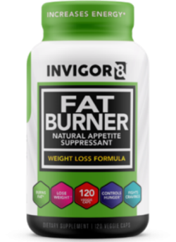 Aanbieding INVIGOR8 Fat Burner - 120 capsules (LET OP! THT 31-5-2024)