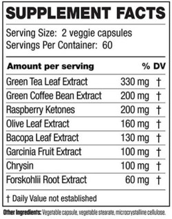 INVIGOR8 Fat Burner - 120 capsules (3-pack)