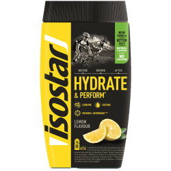 Lui Draai vast Onvoorziene omstandigheden Isostar Hydrate & Perform - Lemon - 400 gram - THT Aanbiedingen -  Aanbiedingen - sportvoeding op Wielervoeding.nl