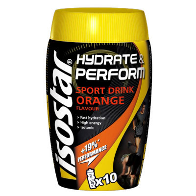 geboren Viskeus Verzadigen Isostar Hydrate & Perform - 400 gram - Isostar - Isotone sportdrank -  Sportdranken - Tijdens de inspanning - sportvoeding op Wielervoeding.nl