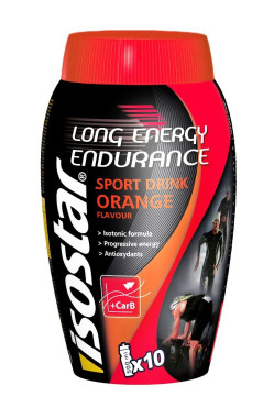 Aanbieding Isostar Long Energy Drink - Orange - 790 gram