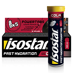 Aanbieding Isostar PowerTabs - Cola - 10 bruistabletten