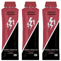 Lightning Endurance Isotonic Energy Gel - Cherry Cola - 24 x 60 ml (THT 22-8-2025)