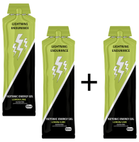 Lightning Endurance Isotonic Energy Gel - 60 ml - 9 + 1 gratis (LET OP! THT 10-6-2024)