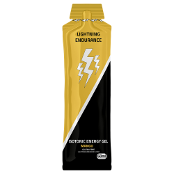 Aanbieding Lightning Endurance Isotonic Energy Gel - Mango - 24 x 60 ml (LET OP! THT 10-6-2024)