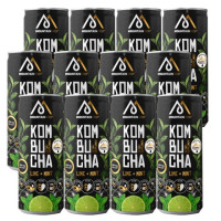 Mountaindrop Organic Kombucha - 12 x 330 ml (LET OP! THT 30-4-2025)