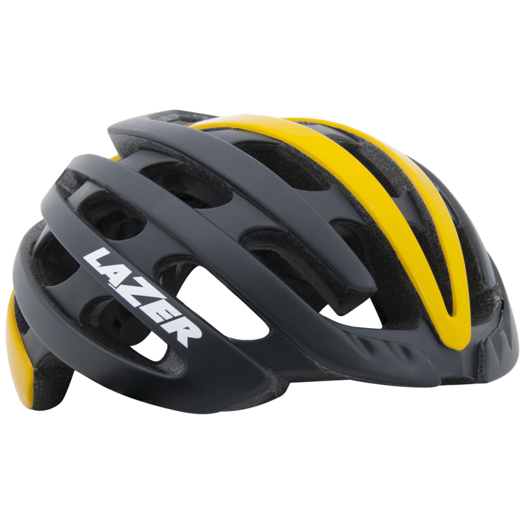 Lazer Helm Z1 Mat Zwart Geel