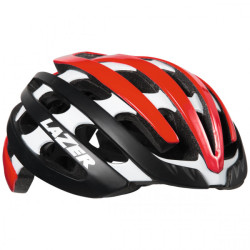 Lazer Z1 Helm - Mat Zwart/Rood