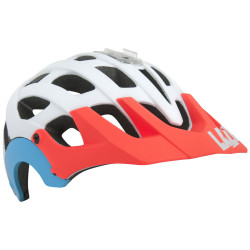 Lazer Revolution Helm - Mat Wit/Rood/Blauw