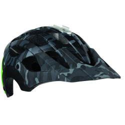 Lazer Revolution Helm - Mat Zwart Camo Fluor Groen