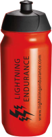 Lightning Endurance Bidon - Rood - 500 ml