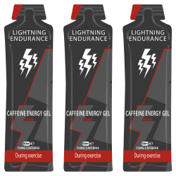 Lightning Endurance Caffeine Energy Gel - Cherry - 80 x 60 ml (Grootverpakking)
