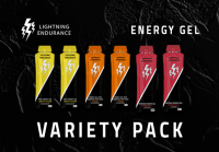 Lightning Endurance Energy Gel Variety Pack - 12 x 60 ml