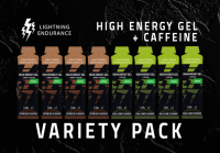 Lightning Endurance High Energy Gel + Caffeine Variety Pack - 12 x 60 ml