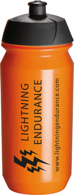 Lightning Endurance Bidon - Oranje - 500 ml