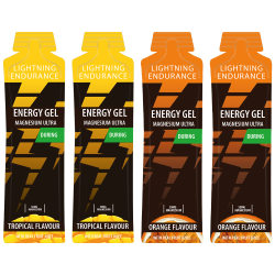 Lightning Endurance Energy Gel Magnesium Ultra - Mixed - 24 x 60 ml