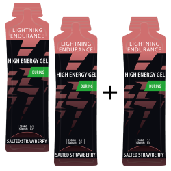 Lightning Endurance High Energy Gel - 60 ml - 10 + 2 gratis