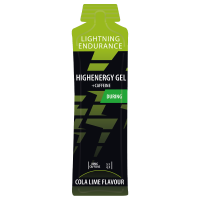 Lightning Endurance High Energy Gel - Cola Lime - 80 mg Caffeine - 1 x 60 ml
