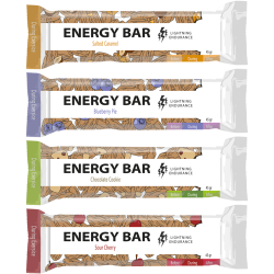 Proefpakket Lightning Energy Bar met 15 energierepen (LET OP! THT 31-5-2025)