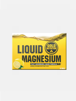 Aanbieding GoldNutrition Liquid Magnesium - 10 shots + 10 shots gratis (THT 31-12-2023)