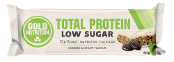 GoldNutrition Protein Bar Low Sugar - 10 x 30 gram