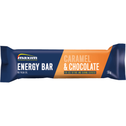 Maxim Energy Bar - Caramel & Chocolate - 30 x 55 gram (THT 31-3-2023)