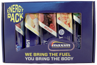 Maxim Energy Bar Pack - 10 x 55 gram