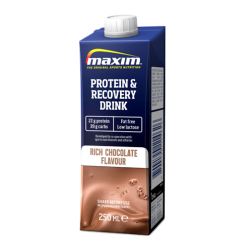 Aanbieding Maxim Recovery Drink - Ready to Drink - Chocolate - 250 ml