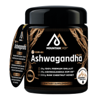 Ashwagandha KSM-66 + Shilajit + Honey - Mountaindrop - 350 gram