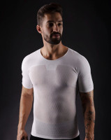Megmeister Men's Drynamo Short Sleeve Base Layer - Wit