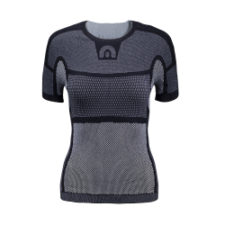 Megmeister Women's Drynamo Short Sleeve Base Layer - Grijs