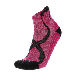 Mico Trail Run Socks Light Weight Argento XT2 - Fuchsia