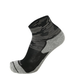 Mico Trail Run Socks Medium Weight Argento XT2 - Zwart