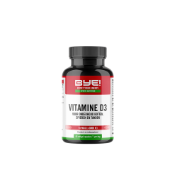 BYE! Vitamine D3 75 mcg - 60 Caps