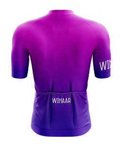 Winaar Moonrise Fietsshirt korte mouw - Paars-Roze