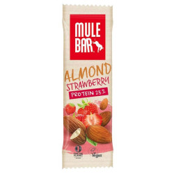 MuleBar Refuel Vegan Protein Bar - Almond Strawberry - 1 x 42 gram