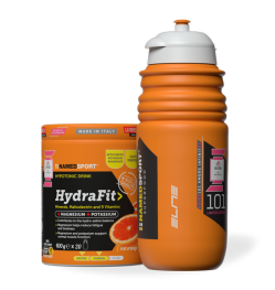 NamedSport HydraFit Hypotonic Drink - 400 gram + Gratis Elite Bidon