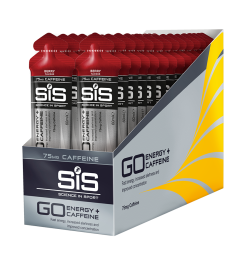 Aanbieding SiS GO+ Caffeine Gel - Berry - 30 x 60 ml (MINIMALE THT 31-12-2023)